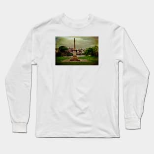 The War Memorial and Village Pond at Rottingdean Long Sleeve T-Shirt